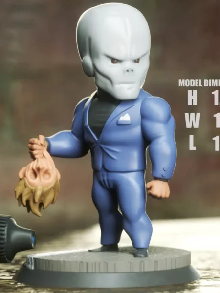 Chameleon Chibi 3D Model - Chibi Marvel STL Files