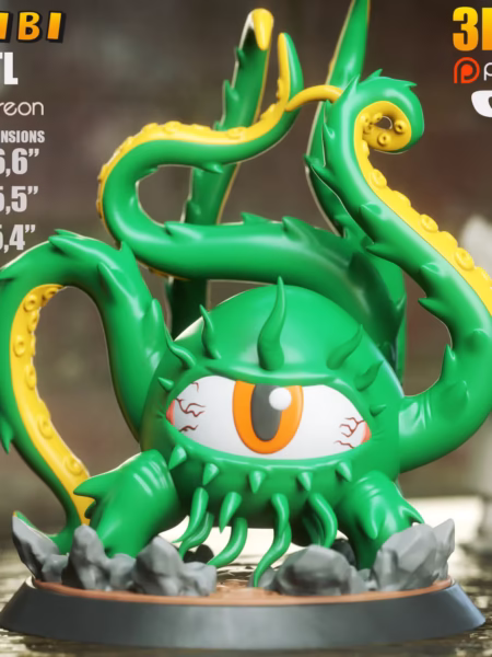 Shuma Gorath Chibi 3D Model - Marvel Chibi STL Files