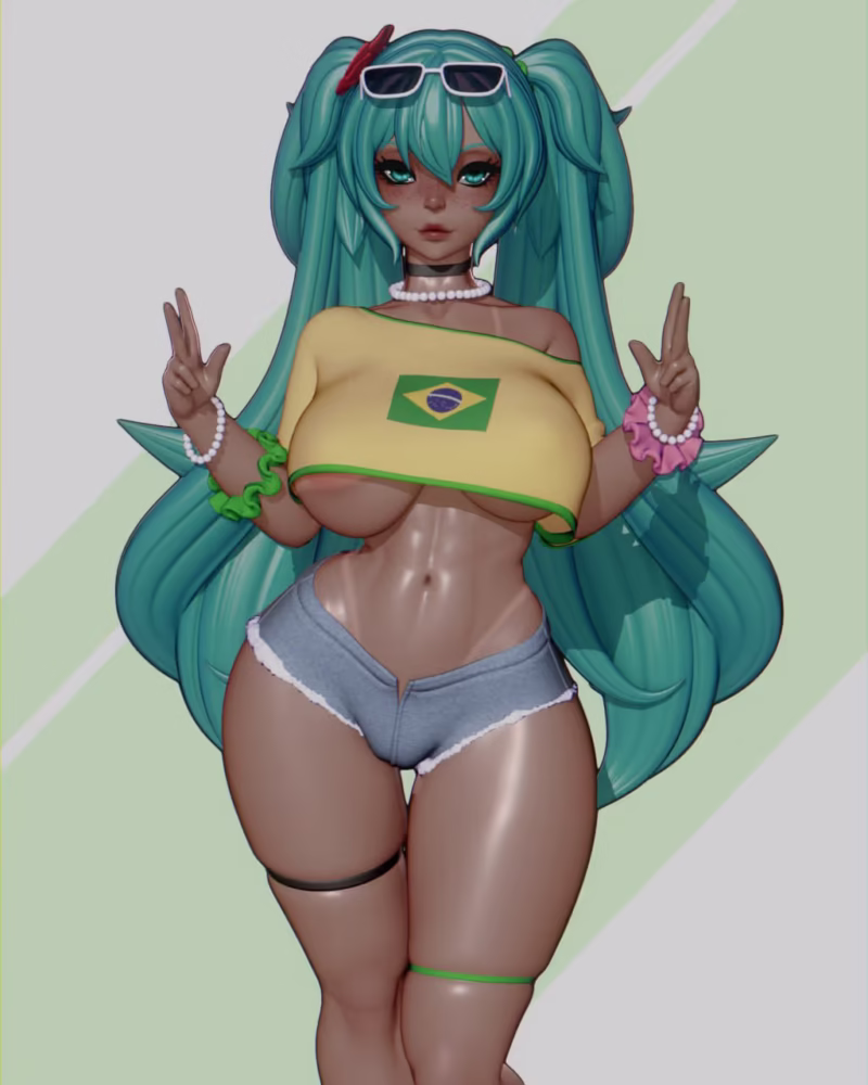 BR MIKU 3D Model - Rushzilla STL Files for 3D Printing