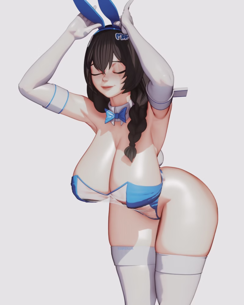 BUNNY MARY NSFW 3D Model - Rushzilla STL Files for 3D Printing - Image 2