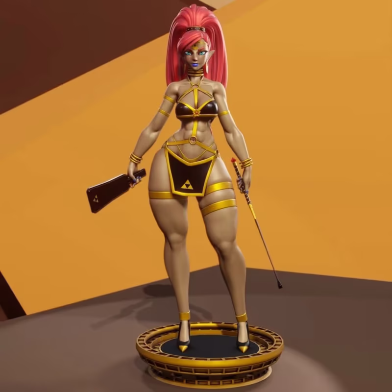 Dom Urbosa 3D Model - Rushzilla STL Files for 3D Printing