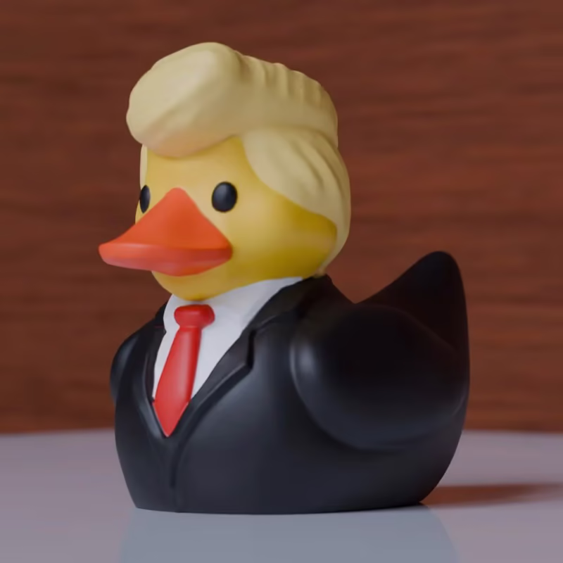 Donald Duck Trump 3D Model - USA Donald Duck John Trump STL File