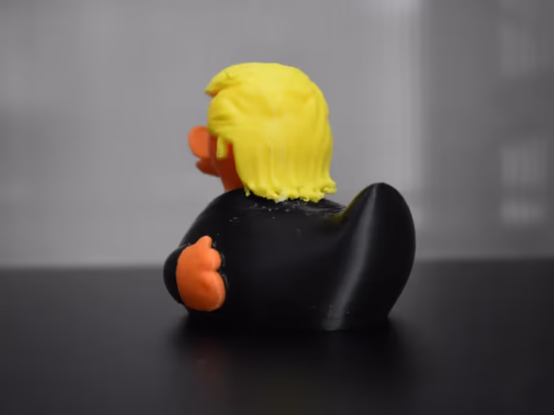Funko Trump 3D Model - Funko Chibi Donald John Trump STL File - Image 3