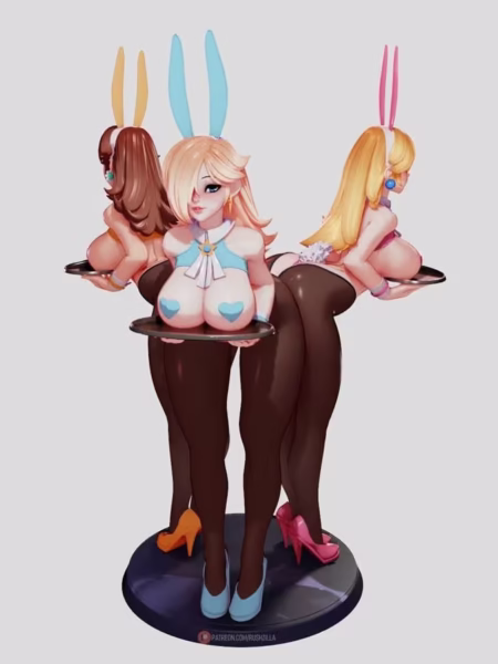 Princesses 3D Model - Rushzilla STL Files for 3D Printing