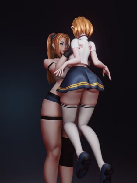 Samus x Zelda 3D Model - Rushzilla STL Files for 3D Printing