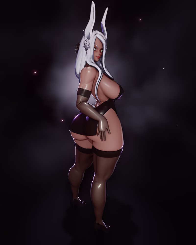 Short Dress Mirko 3D Model - Rushzilla STL Files for 3D Printing - Image 16