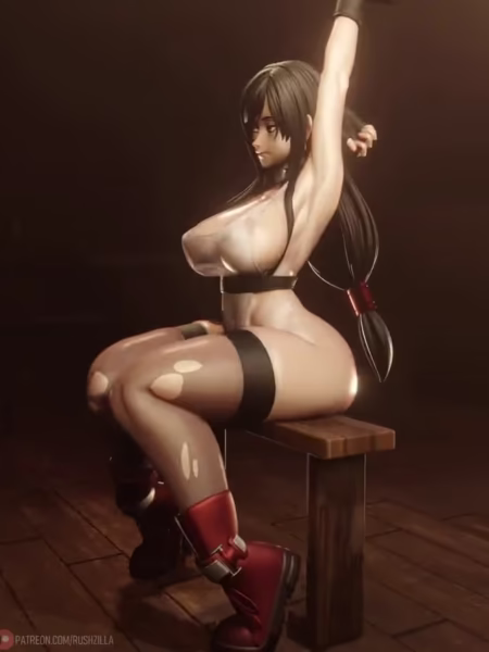 Tifa Lockhart 3D Model - Rushzilla STL Files for 3D Printing