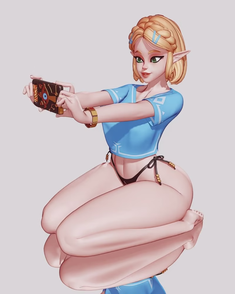 Zelda 3D Model - Rushzilla STL Files for 3D Printing